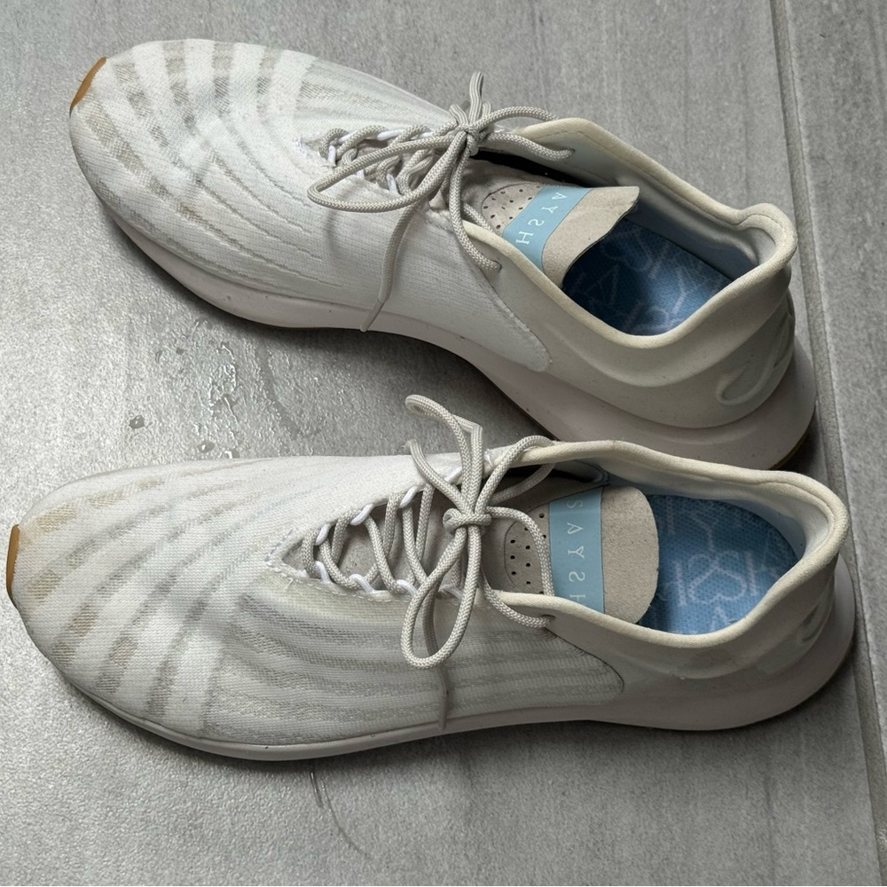 Saysh One Women's Grey/White Athletic/Running Shoes